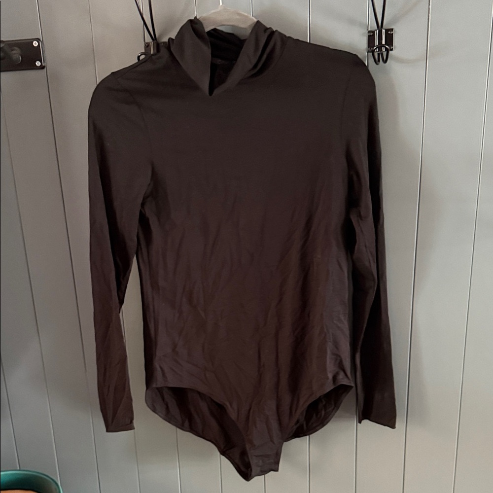 COS Black Long Sleeve Bodysuit